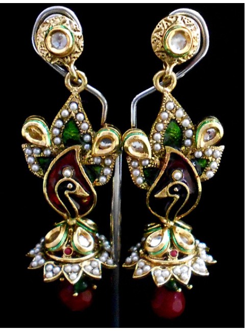 Polki Earrings
